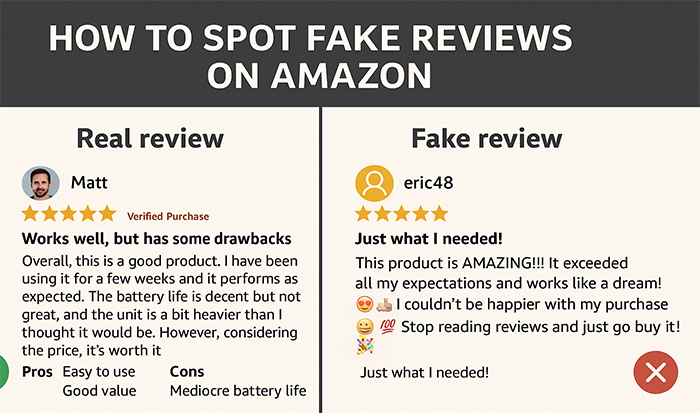 How to Spot Fake Reviews on Amazon: Tools and Red Flags to Watch For
