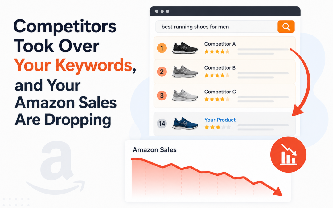 Competitors Took Over Your Keywords, and Your Amazon Sales Are Dropping